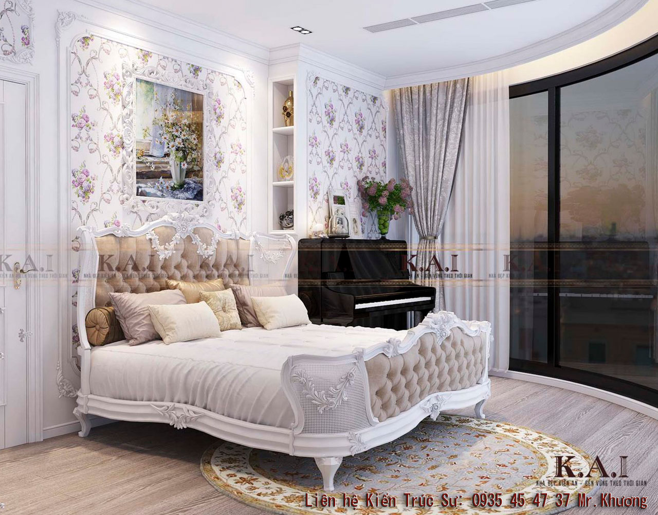 thiết kế nội thất căn hộ luxury