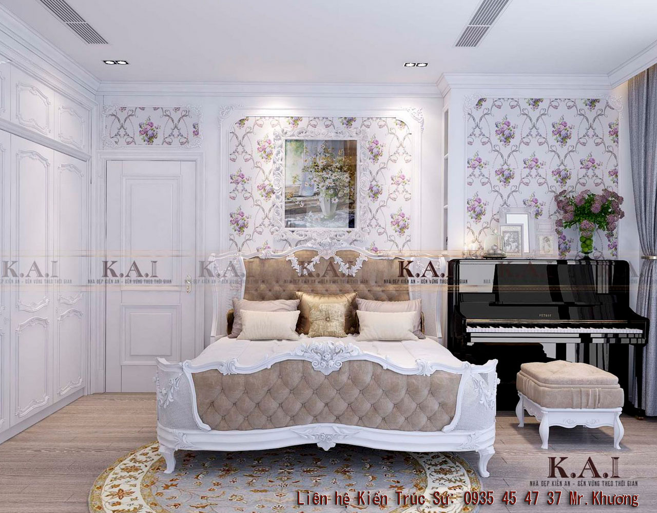 thiết kế nội thất căn hộ luxury