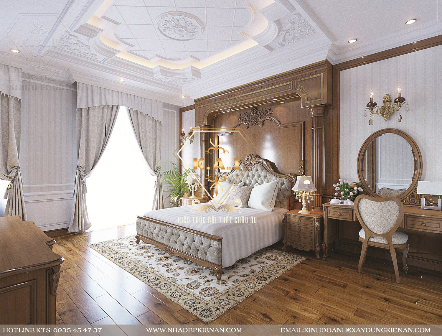 Mẫu thiết kế nội thất phòng ngủ