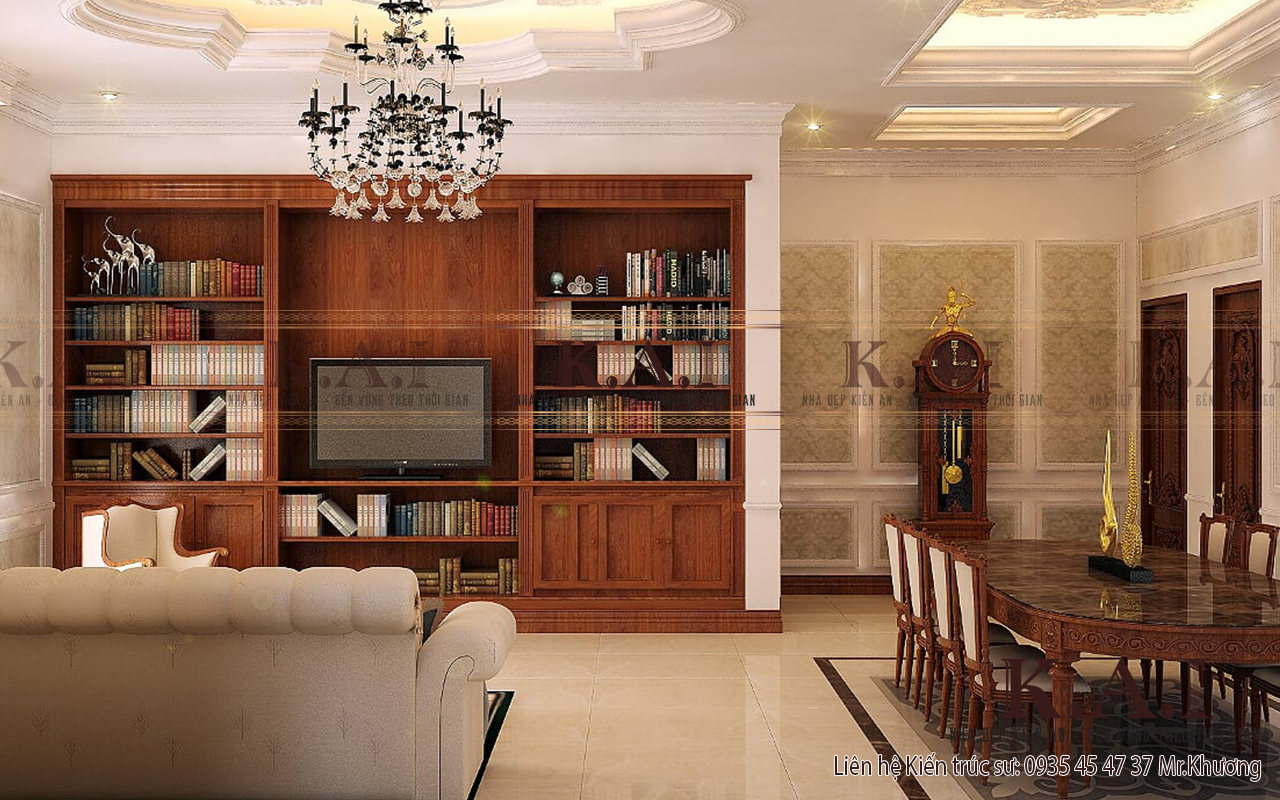 Thiết kế nội thất trọn gói giúp không gian sang trọng, thẩm mỹ và tiện lợi cho sinh hoạt