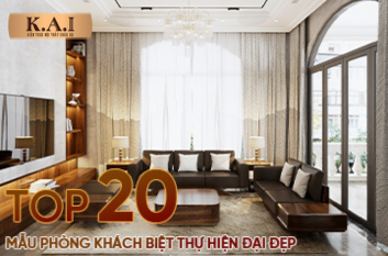 Thumbnail Top 20 mẫu phòng khách biệt thự hiện đại đẹp tại Nhà Đẹp Kiến An