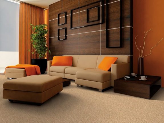 Màu cam là một trong các tông màu trong thiết kế nội thất
